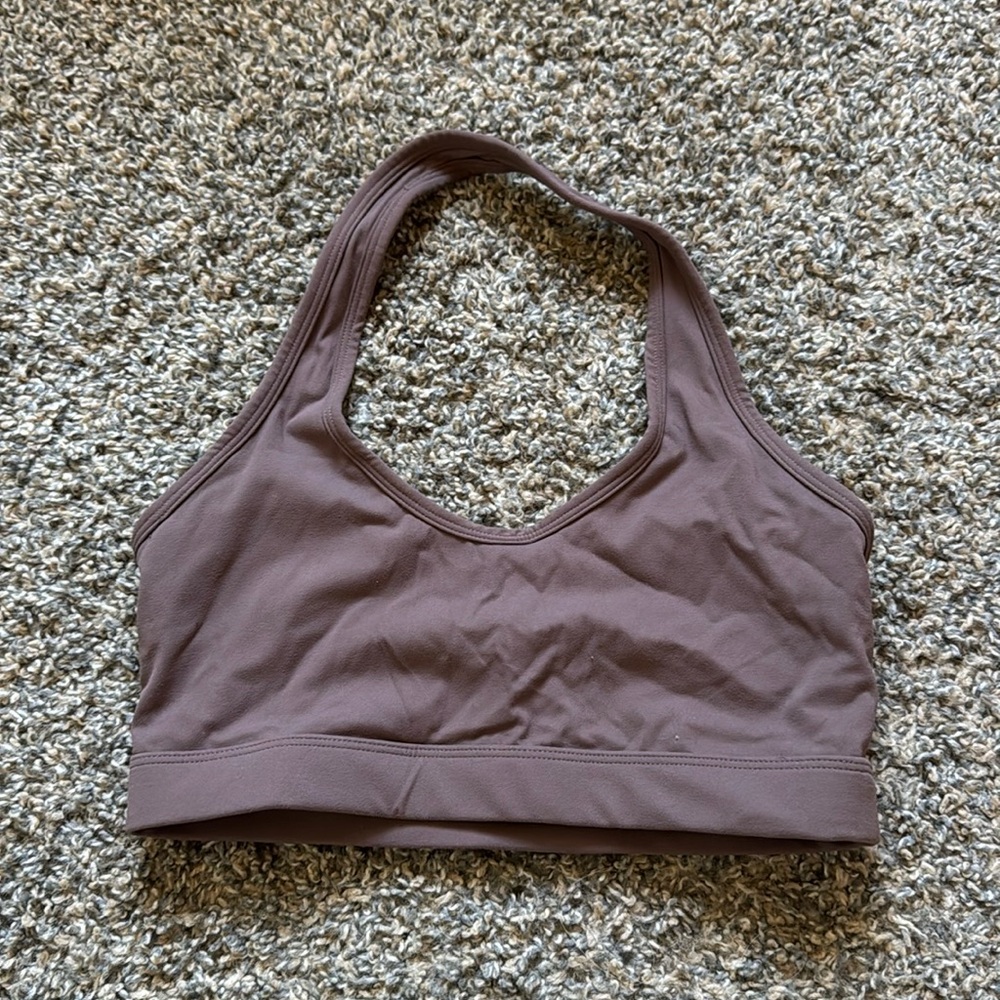 Halter sports bra